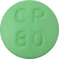 징코미란정80mg 제품 사진