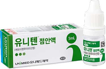 유니텐점안액_(3.45mg/5mL) 제품 사진