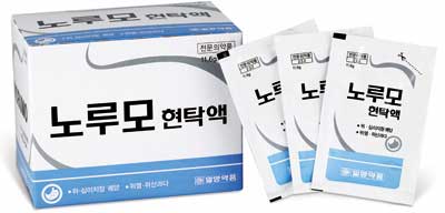 노루모현탁액 제품 사진