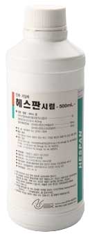 헤스판시럽_(10g/500mL) 제품 사진