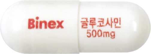 바이넥스글루코사민500캡슐 제품 사진