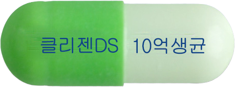 클리젠디에스장용캡슐 제품 사진