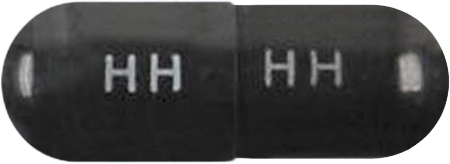 흑캡슐200mg 제품 사진