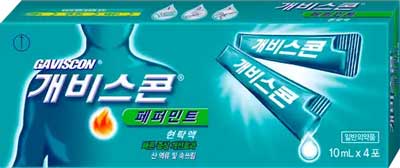 개비스콘페퍼민트현탁액 제품 사진