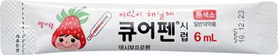 큐어펜시럽_(72mg/6mL) 제품 사진