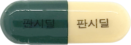 판시딜캡슐 제품 사진