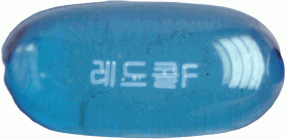 레드콜에프연질캡슐 제품 사진