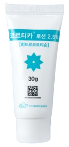 코르티카로션2.5%_(0.75g/30g) 제품 사진
