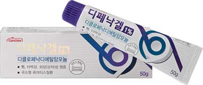 디페낙겔1% 제품 사진