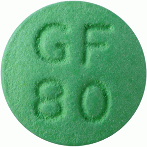 징코에프정80mg 제품 사진