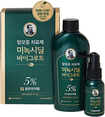 미녹시딜바이그루트액5% 제품 사진