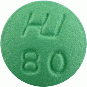 징코휴정80mg 제품 사진