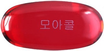 모아콜연질캡슐 제품 사진