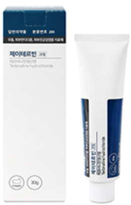 제이테르빈크림_(0.3g/30g) 제품 사진