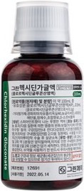 그린헥시딘가글액0.12%_(0.6mL/100mL) 제품 사진