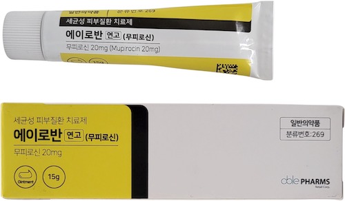 에이로반연고_(0.3g/15g) 제품 사진
