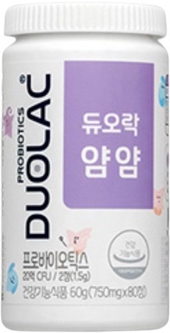 듀오락얌얌 제품 사진
