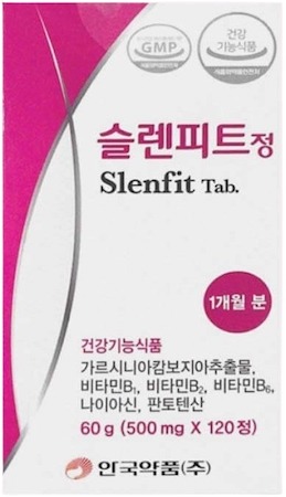 슬렌피트정 제품 사진