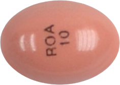 로아큐탄캡슐10mg 제품 사진